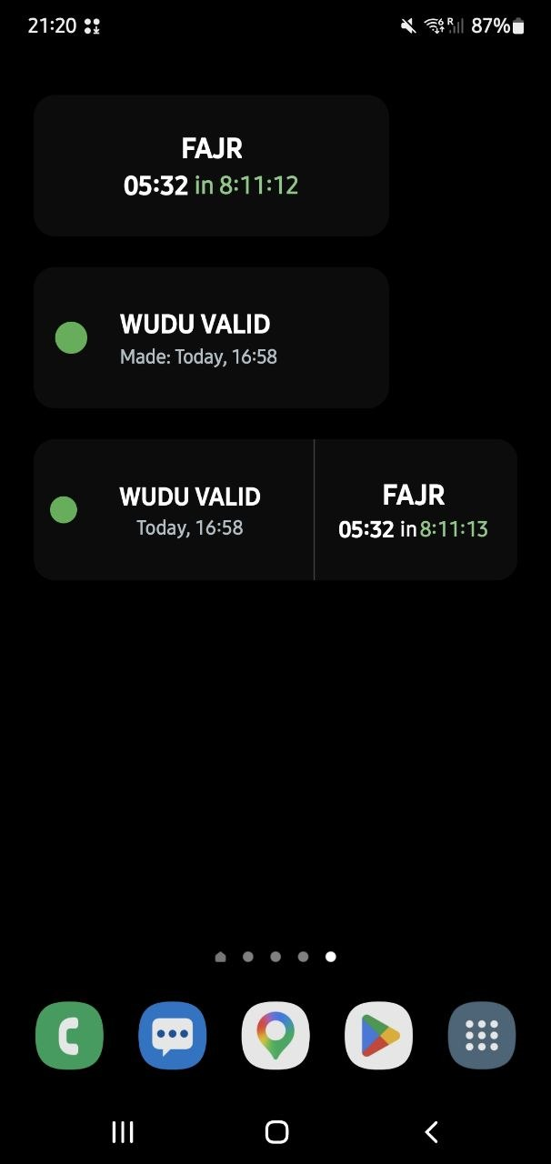 Widgets